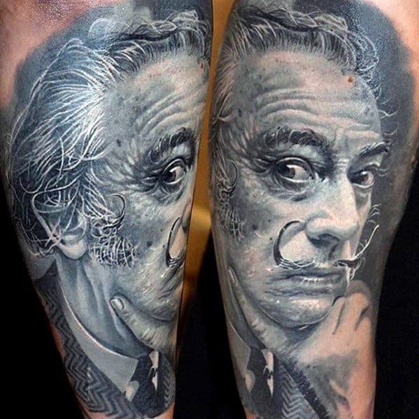 50 Salvador Dali Tattoo Designs For Men  Artistic Ink Ideas