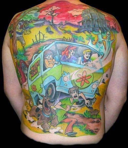 Awesome Scooby Doo Tattoos For Men