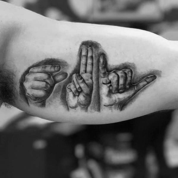 Dakota Herman on Instagram An ASL I love you hand sign for Emilys first  tattoo Thanks enj20 for the trust  I literally love tattooing hands  pls keep me