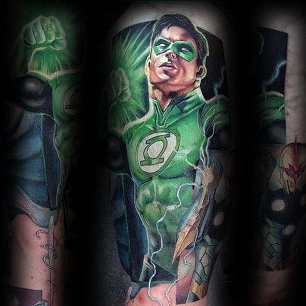 Do you have any tattoos based on figures? Merch Guy @kanik89 just got this  Green Ranger flip head tattooed. He had a strong connection to… | Instagram