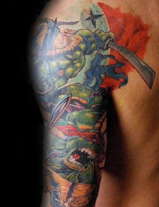 Top 62 ninja turtles tattoo ideas  incdgdbentre