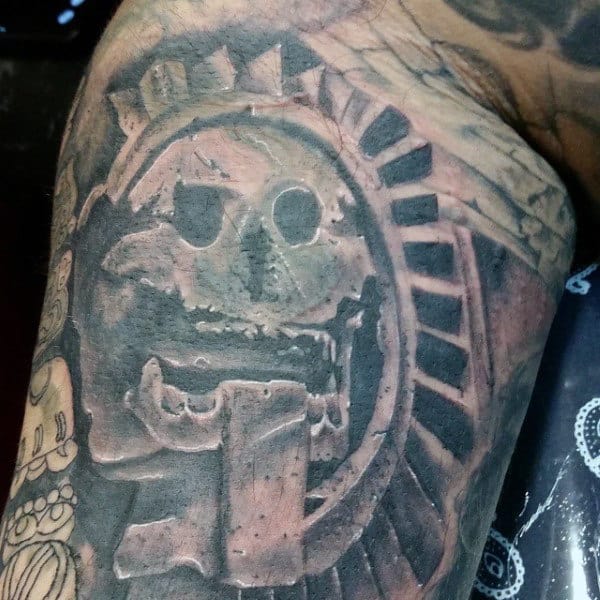 Aztec Serpent Tattoos For Men