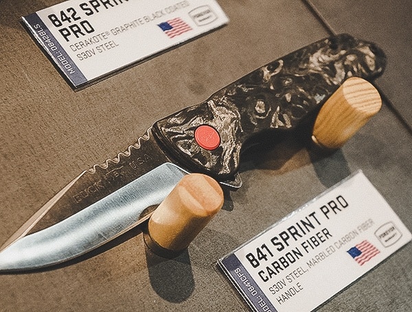 B41 Sprinter Pro Carbon Fiber Folding Knife