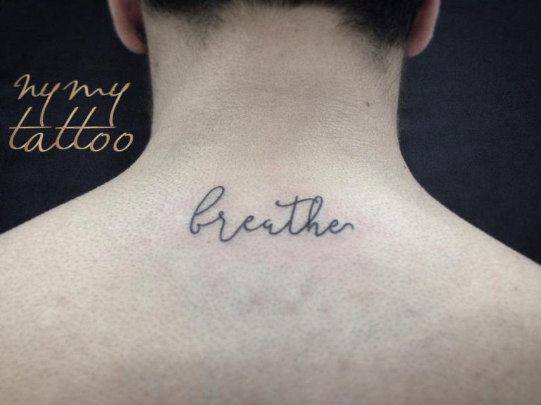 Inspiring Breathe Tattoo Ideas for Inner Peace