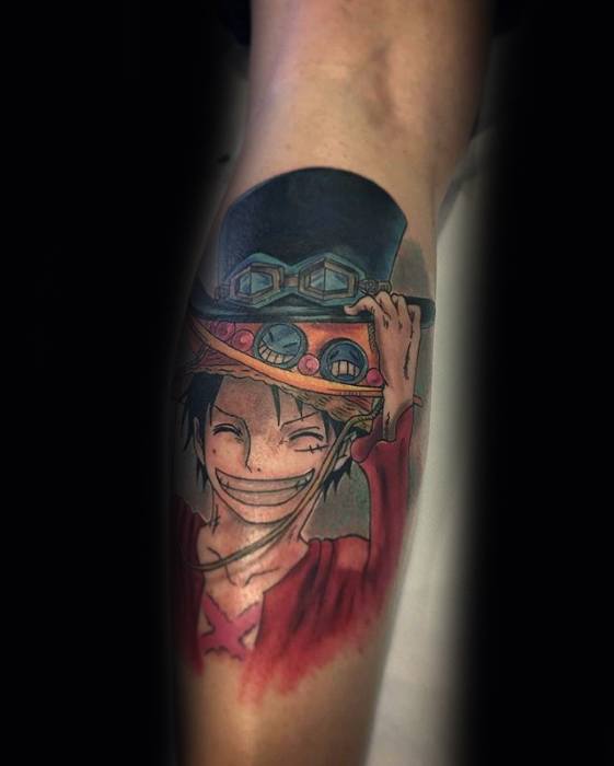 One Piece Popular FanFiction  Manga Best Live tattoos  Stickers Booth For  Fans by Ripon Biswas