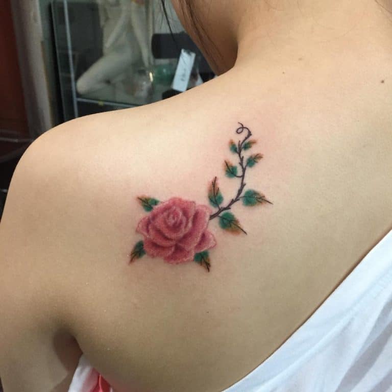 Top 81 Best Rose Vine Tattoo Ideas [2021 Inspiration Guide]