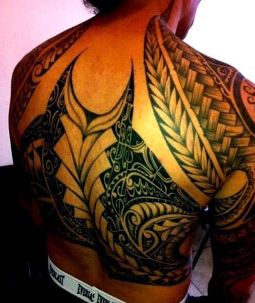 Back Tribal Tattoos For Men