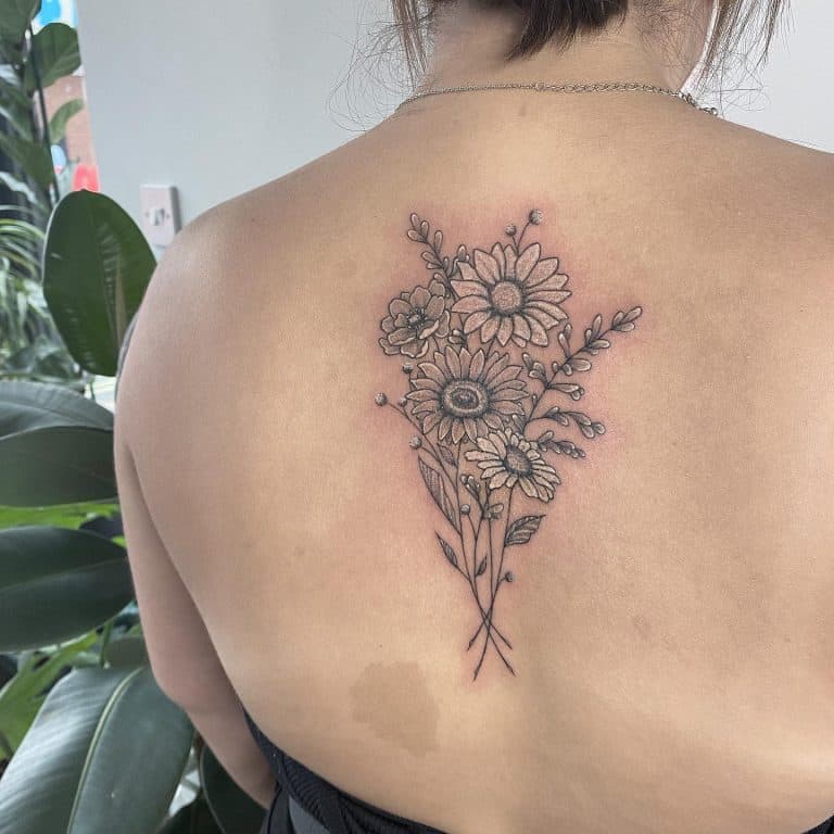 Top 51 Best Wildflower Tattoo Ideas [2021 Inspiration Guide]