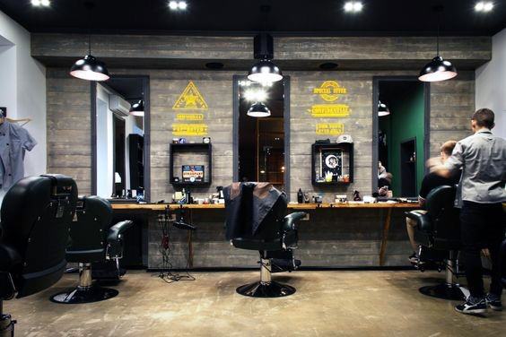 industrial barber shop