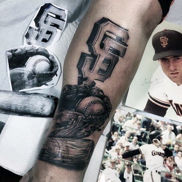 Baseball Sports Male Tattoos