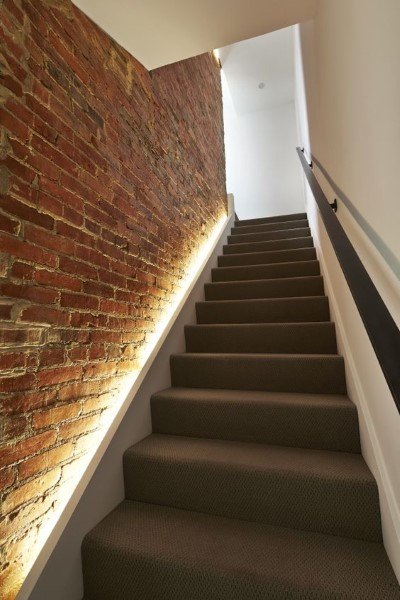 Basement Stair Lighting Ideas