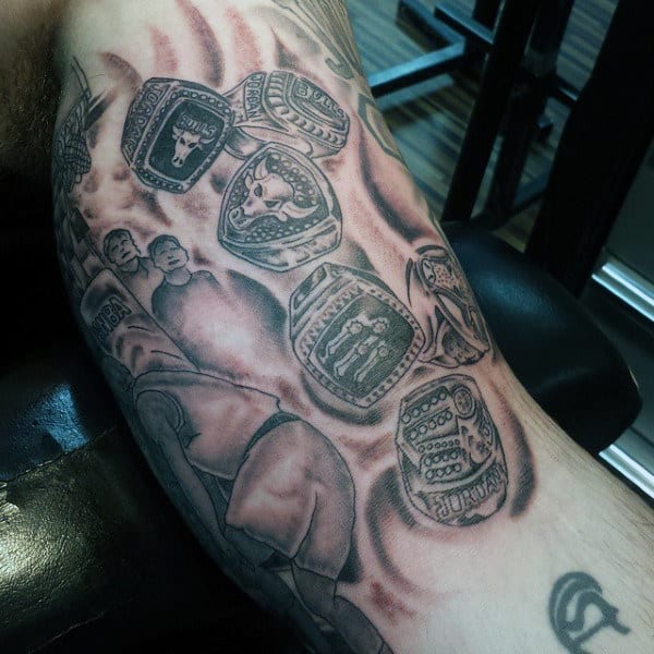 Basketball Related Tattoos For Males