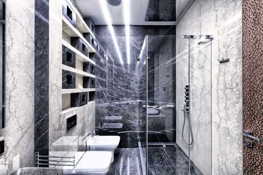 Bath Tub Traditional Marble Tile Walls And Floor Ideas For Bathroom