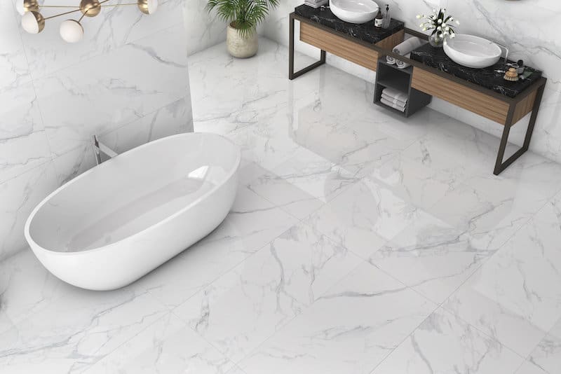 53 Best Bathroom Floor Design Ideas