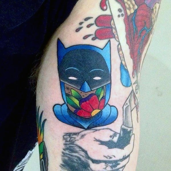 Batman Symbol Guys Tattoos