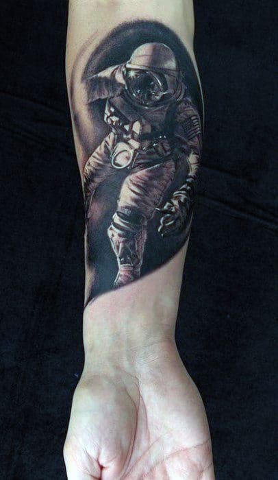 Skeleton Astronaut ☠️ #tattoo... - Maiz Tattoo Club | Facebook