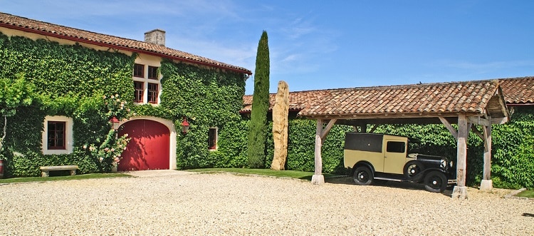 beautiful carriage house carport