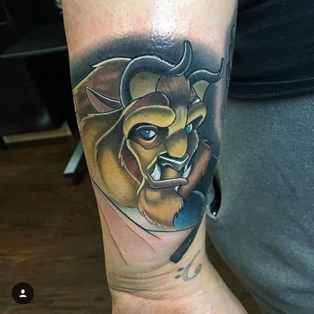 Beauty And The Beast Tattoo