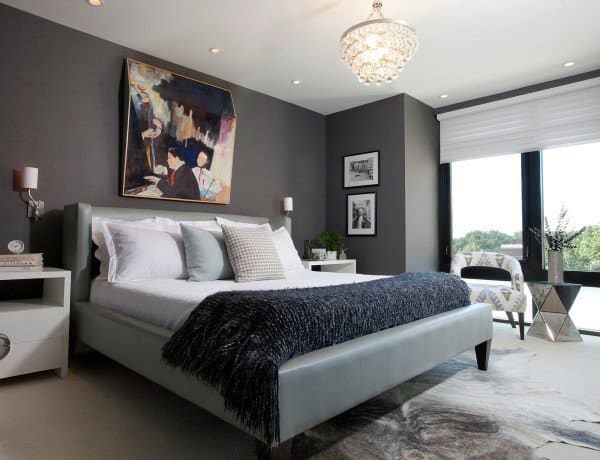 Bedroom Decorating Ideas Grey And White
