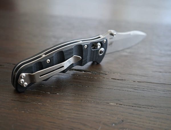 Benchmade Nakamura Axis Knife With Contoured G10 Handles