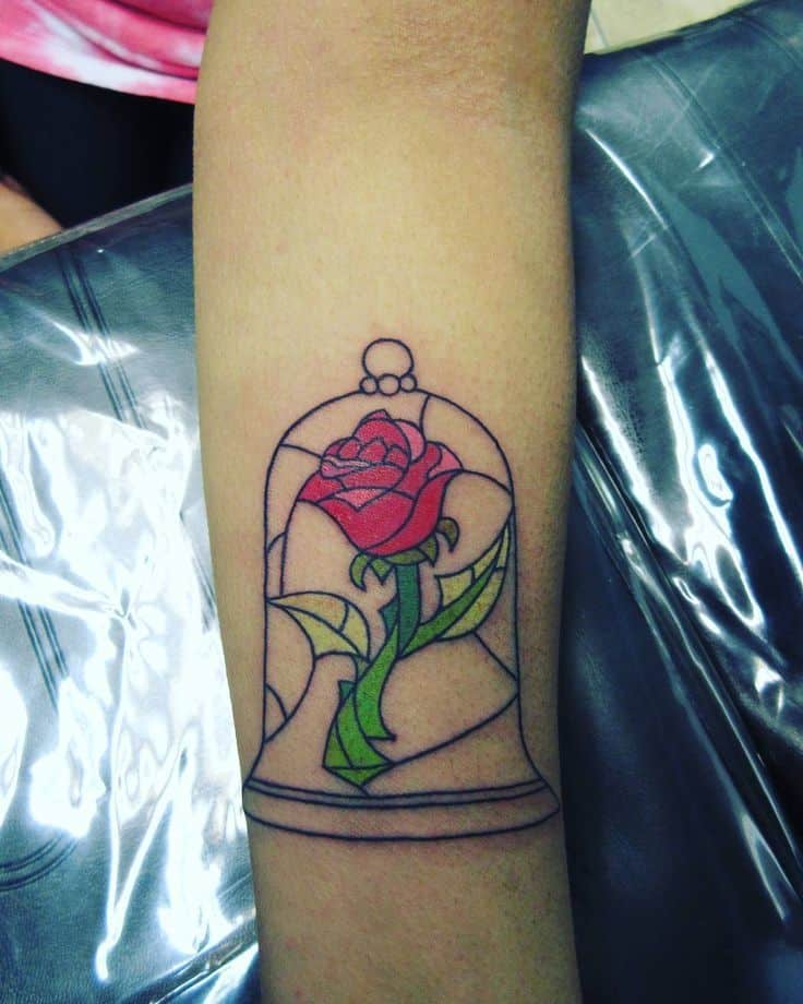 Best Tattoo Rose Small Beauty And The Beast Ideas