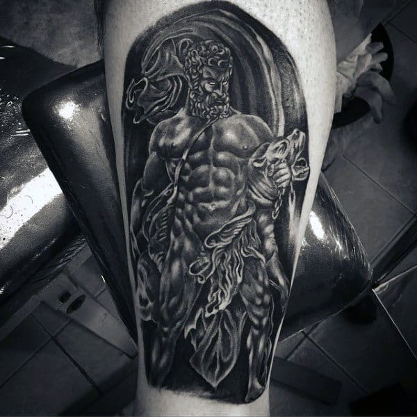 Zeus tattoo from the other day... - Dan Sandwich Tattoos | Facebook