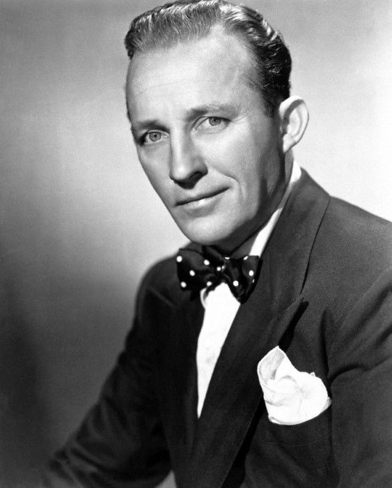 Bing Crosby With Short Length Hairstyle From The 1940s
