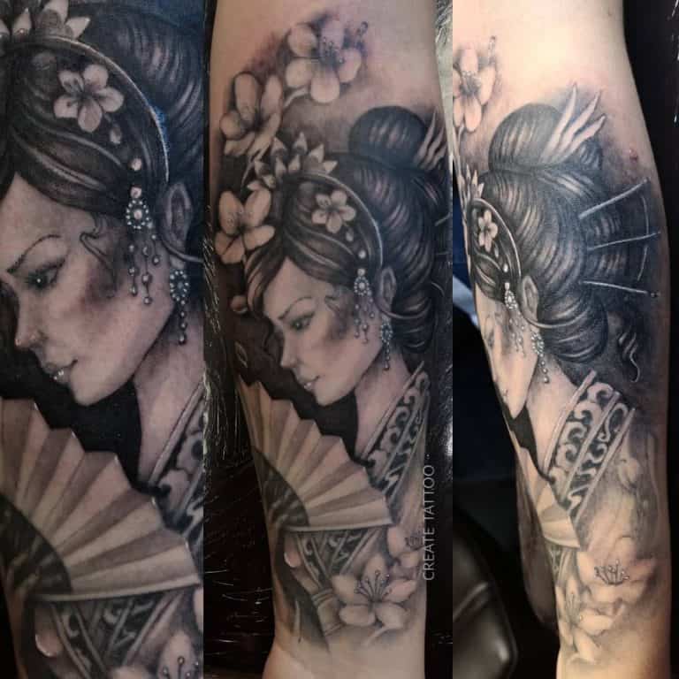 109 Best Geisha Tattoos