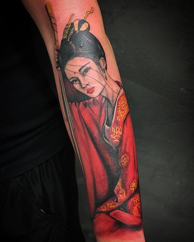 Top 109 Best Geisha Tattoo Ideas - [2021 Inspiration Guide]