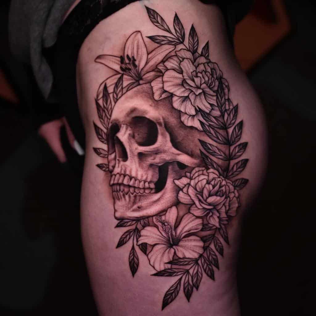 black-grey-carnation-tattoo-sumdirtyginge