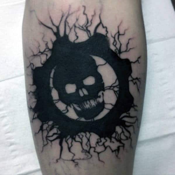 Gears tattoo I got recently thoughts  rGearsOfWar