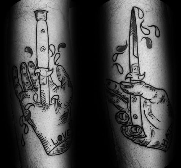 12659 Knife Tattoo Images Stock Photos  Vectors  Shutterstock