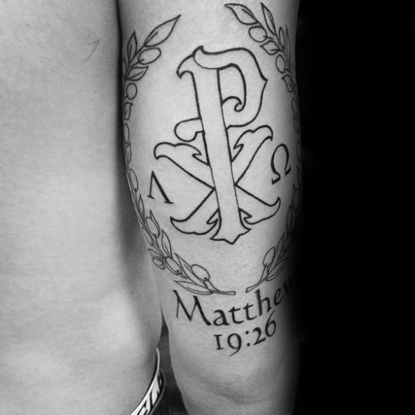 101 Best Chi Rho Tattoo Ideas Youll Have To See To Believe  Outsons