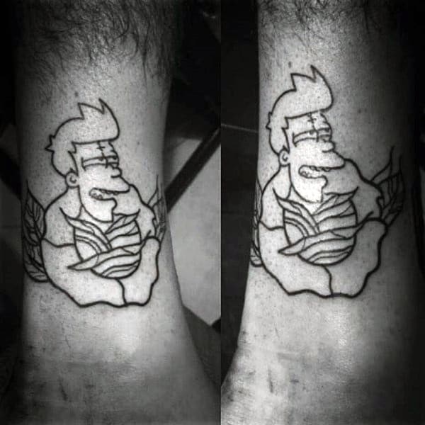 15 Awesome Futurama Tattoos  Tattoodo