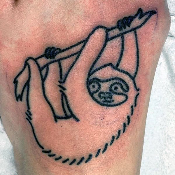 Sloth Tattoo Design by yenyang88 on DeviantArt