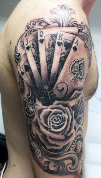 nextluxury blackwork 2 rose sleeve tattoos