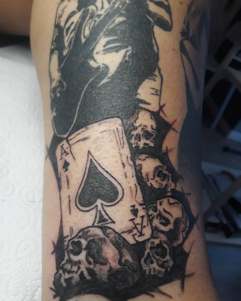 Top 71 Best Ace Of Spades Tattoo Ideas [2021 Inspiration Guide]