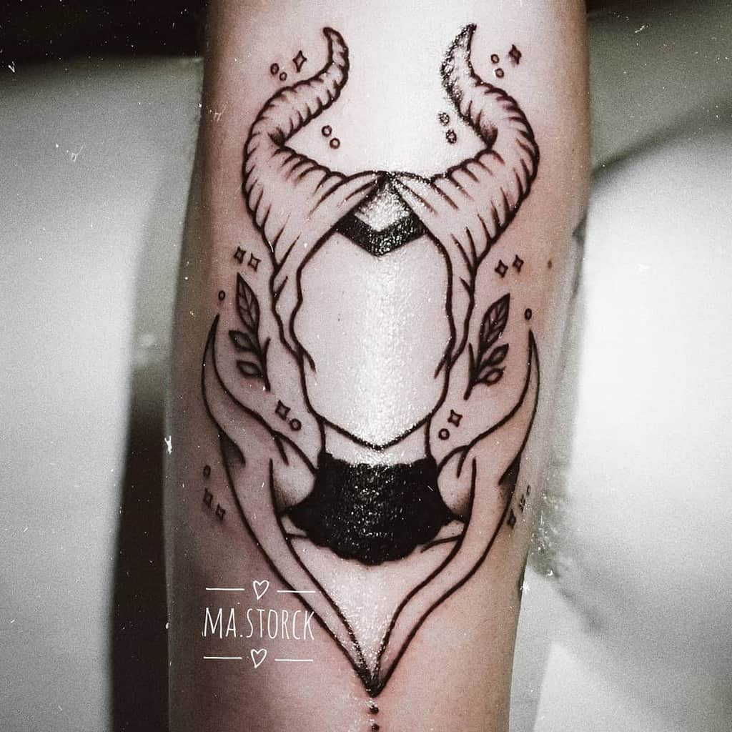 Blackwork Maleficent Tattoos Ma.storck