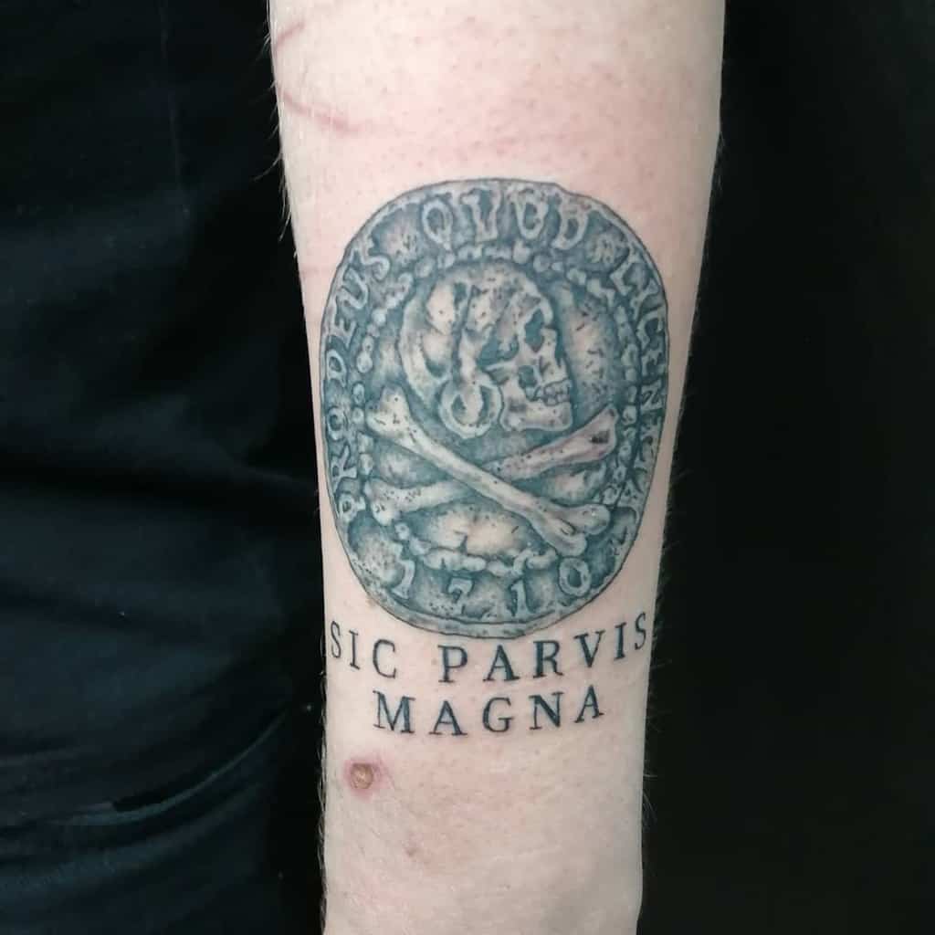 Top 101 Best Sic Parvis Magna Tattoo Ideas - [2021 Inspiration Guide]