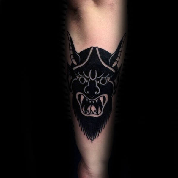 Devil tattoo from bicyclebobstat2 Email Bob at  theelectricvagabondgmailcom to inquire about getting tattooed and dont  forget to head  Instagram