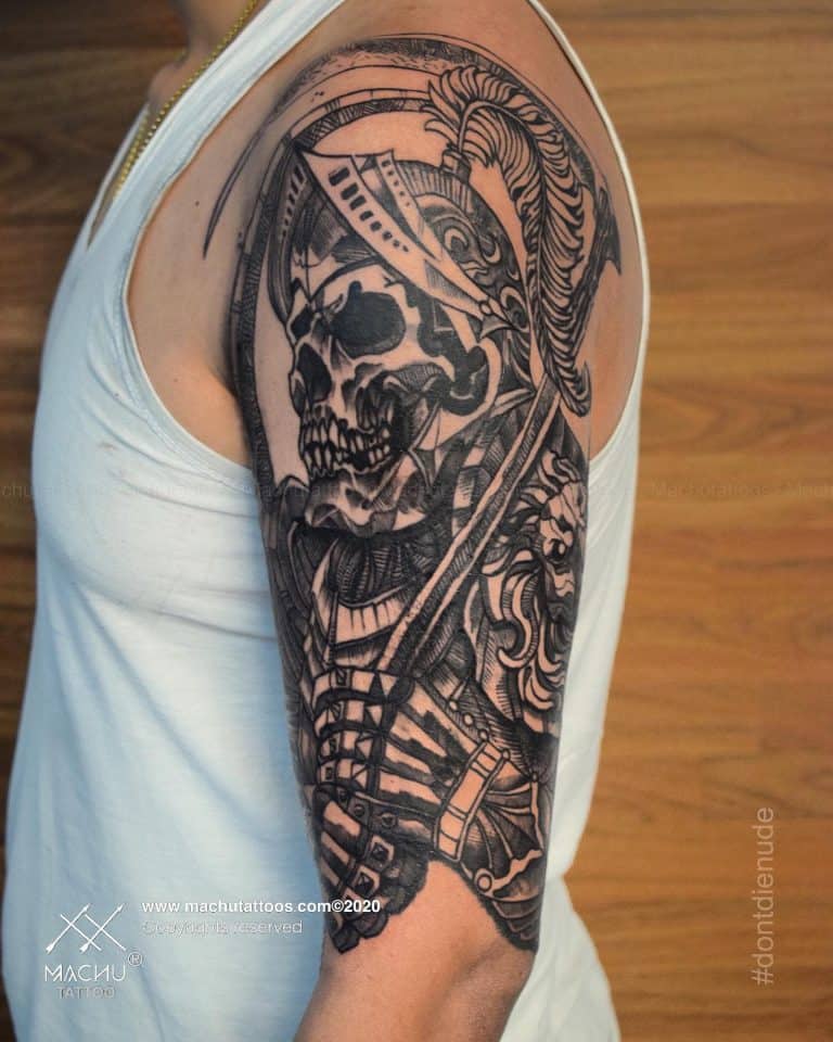 60 Cool Upper Arm Tattoos for Men [2024 Inspiration Guide]