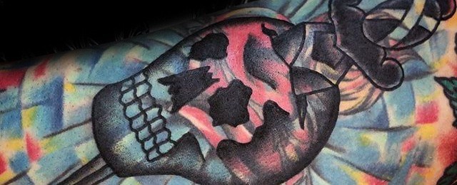 60 Blast Over Tattoo Designs For Men - Cover Up Ink Ideas