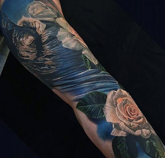 31 Elegant Waves Tattoo Designs For Men and Women That Arent Shabby   Psycho Tats