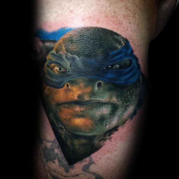 Pimp your Body  Ninja Turtles done at tattooexpobologna Im very happy  to have tattooed this amazing art by dereklaufman More and more colors in  your tattoos staypimp  Using delighttattooneedles tattoodefender 
