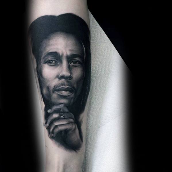 Bob Marley Guys Tattoo Ideas