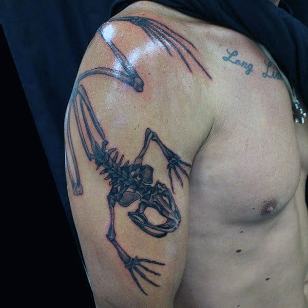Bone Frog Navy Seal Guys Arrm Tattoo