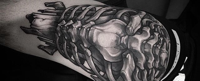 16 Lurid Bone Tattoos  Tattoodo