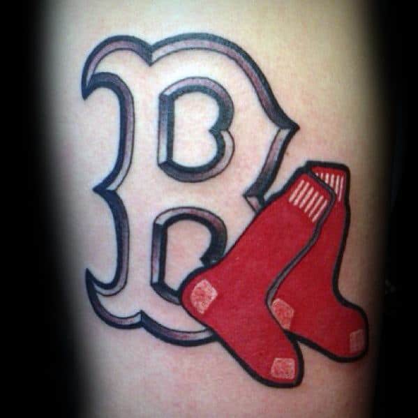 Boston Red Sox Tattoos Men On Arm