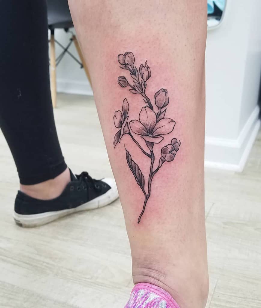 Tattoo uploaded by Tattoodo  Lilac flowers by Jose Guevara Morales  lilacflowers flowers flowertattoo  Tattoodo