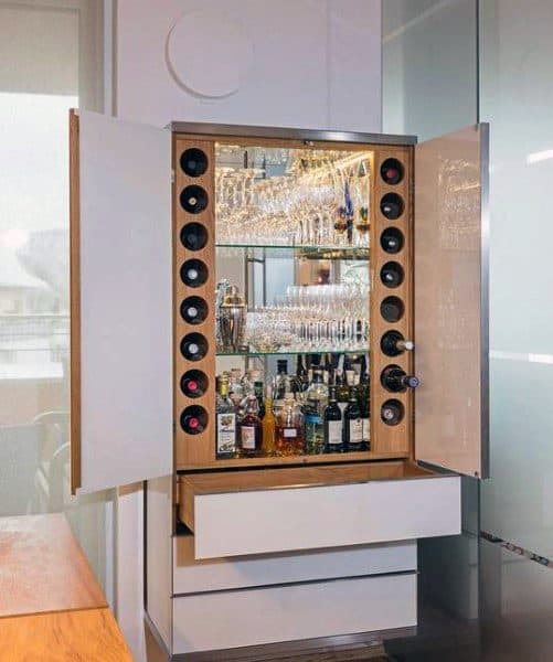 cabinet mini bar 